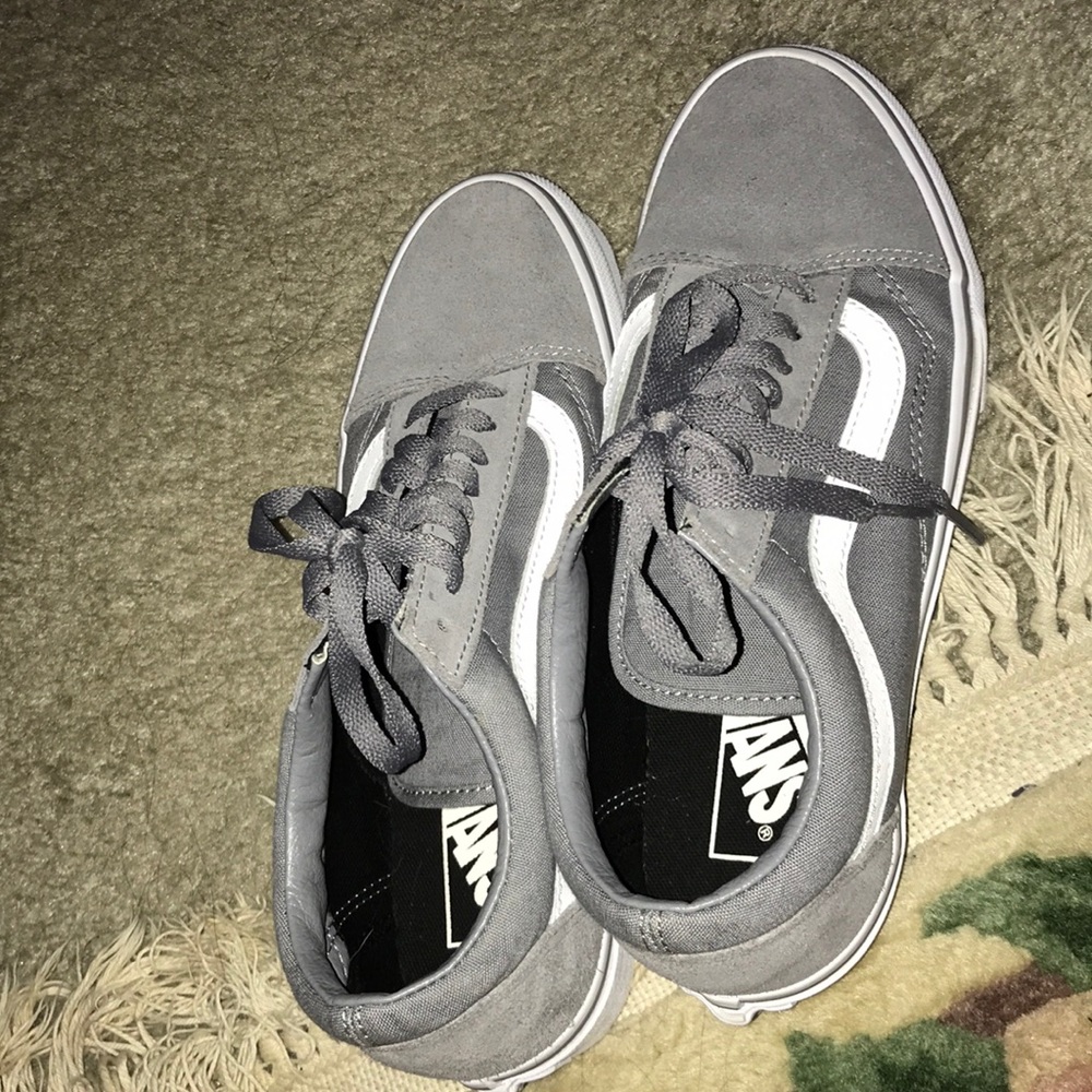 Grey vans